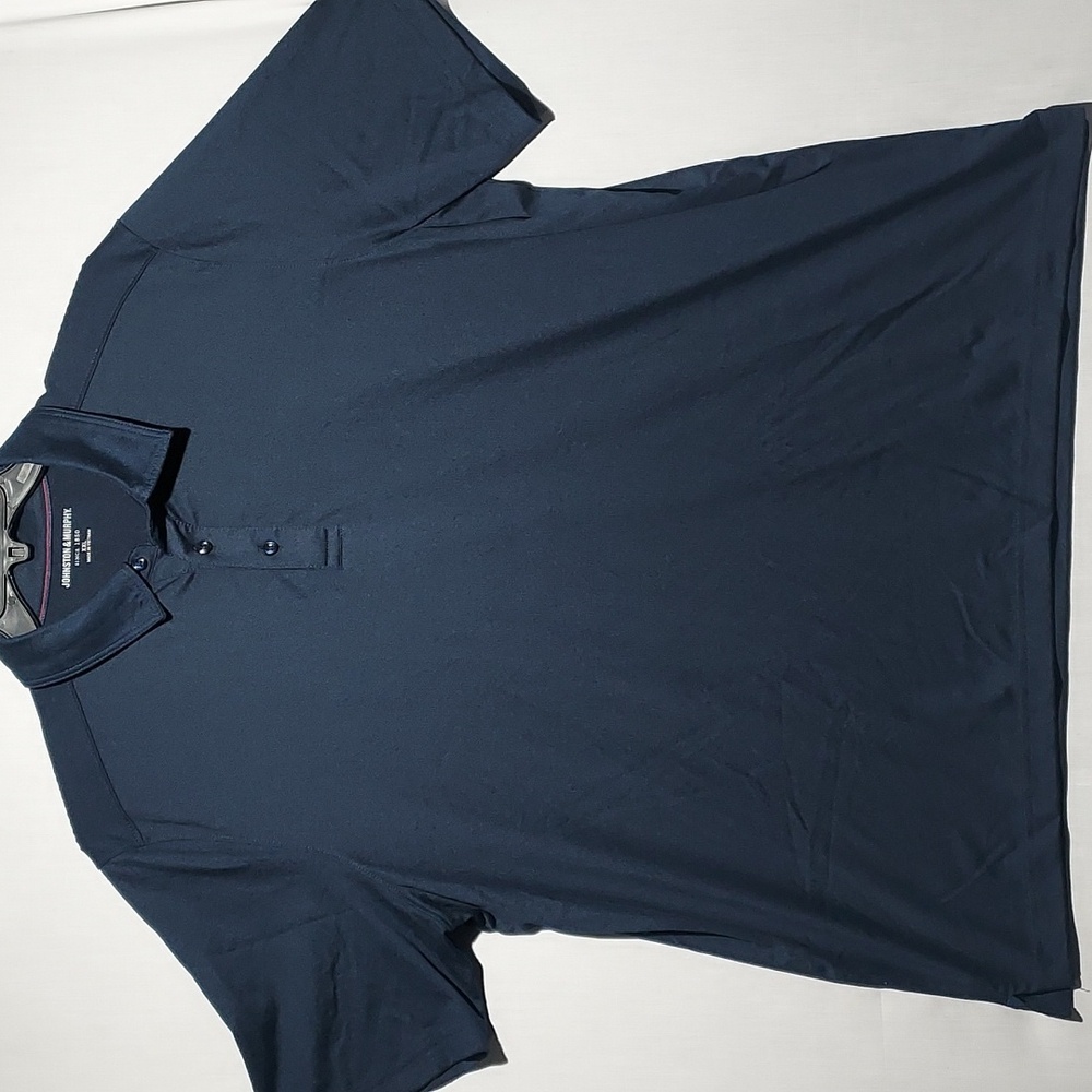 Johnston & Murphy‎ navy blue men's polo shirt size XXL